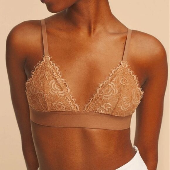 Pepper Everyday Lace Bralette Tuscan XXSMALL  NWT - Picture 1 of 8